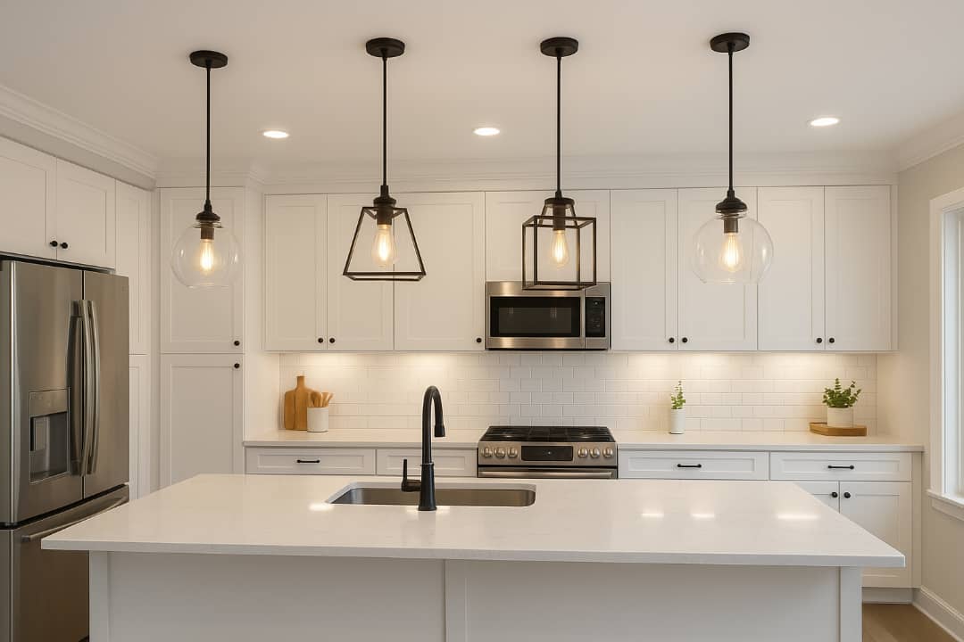  Kitchen lighting make over